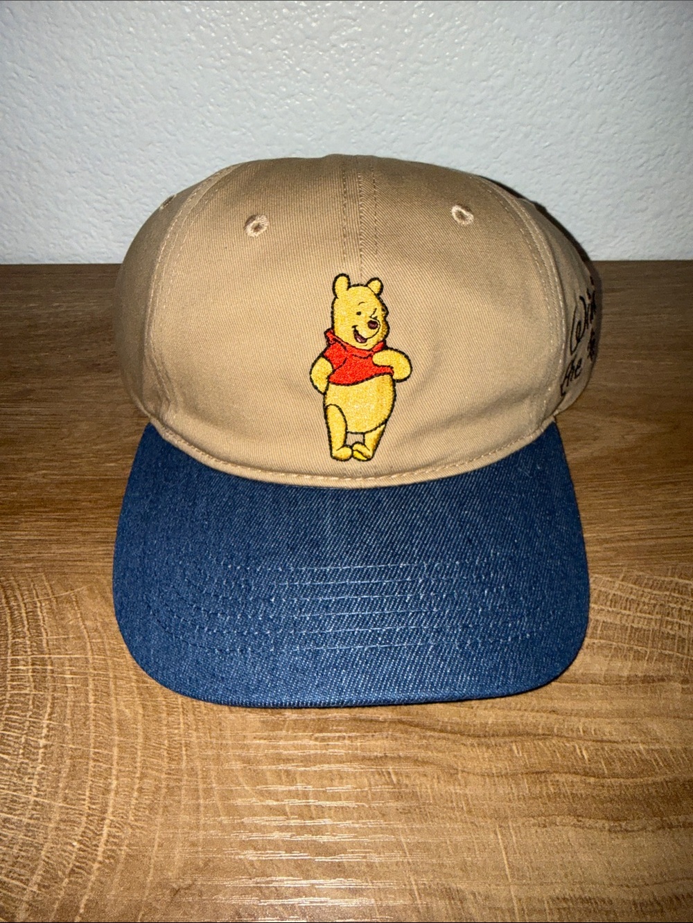 Winnie the Pooh Tan baseball cap